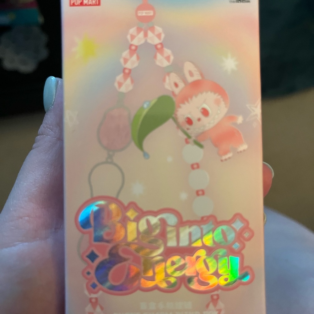 THE MONSTERS Big into Energy Series-Phone Charm Blind Box Love
